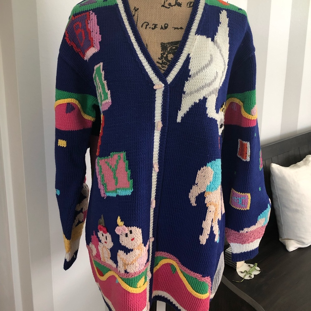 Vintage Original Berek Sweater for a New Mom